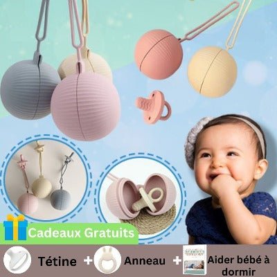 Boîte porte tétine™ - Nidoubabystore