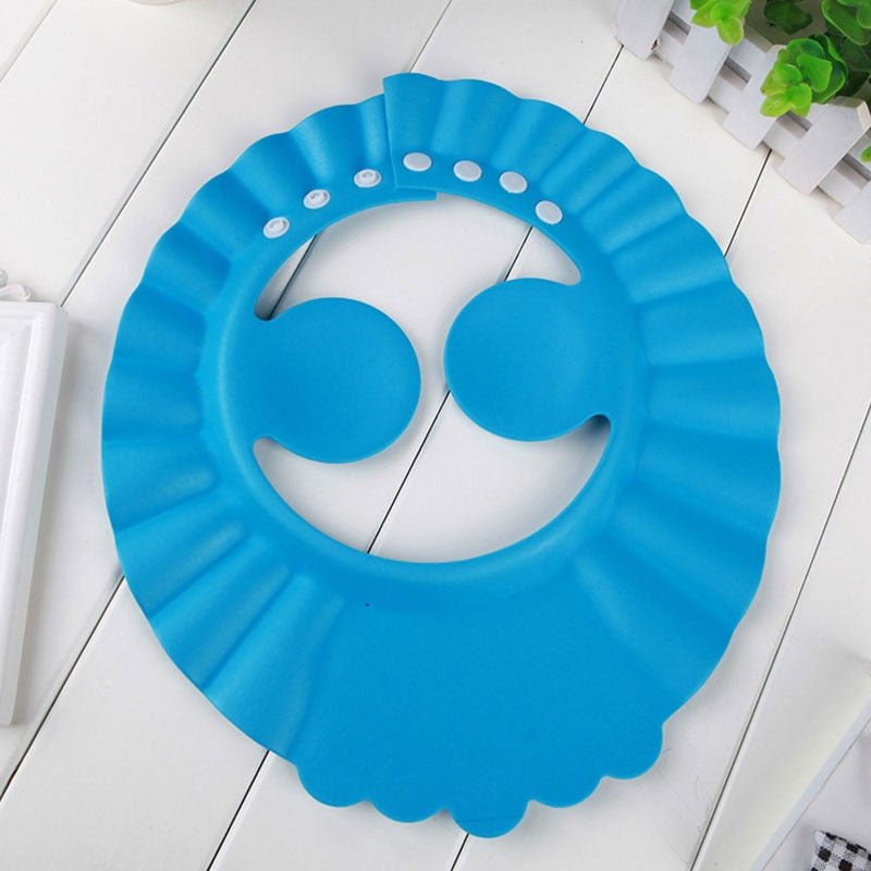 Visière chapeau pour douche bébé I ShampooCap™ - Nidoubabystore